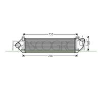 PRASCO VV030N001 Intercooler