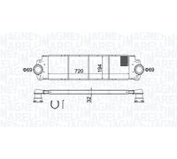 Intercooler per VW CALIFORNIA MULTIVAN TRANSPORTER TRANSPORTER T6 / CARAVELLE