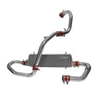 Intercooler Per VW Per Golf Per GTI Per Jetta MK4 1.8L Turbo 1998-2005 Kit Tubi E Intercooler Per Montaggio Anteriore In Alluminio Lucidato