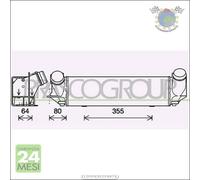 Intercooler Prasco per BMW 5 F11 520 F10