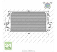 Intercooler Prasco Per Chevrolet Orlando Cruze Opel Cascada Astra J H Zafira i2q