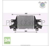 Intercooler Prasco per CITROEN C4 MITSUBISHI LANCER VIII ASX PEUGEOT 4008