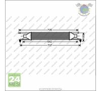 Intercooler Prasco Per Fiat Grande Punto