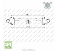 Intercooler Prasco Per Mercedes Classe E 200 C 180 #H3