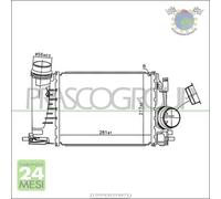 Intercooler Prasco per NISSAN QASHQAI