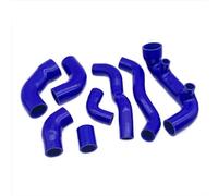 Intercooler Radiatore Connettore Ricambio Aspirazione Aria Tubo In Silicone Per Fiat Per Uno Turbo Vale A Dire 1.3 MK1 Kit Tubo Flessibile In Silicone Tubo Aspirazione Aria(Blu)