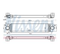 Intercooler Raffreddato ad Aria Alluminio Adatto A per Ford Mondeo V Familiare