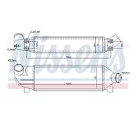 Intercooler Raffreddato ad Aria Alluminio Adatto A per Ford Transit Bus Fd _ CL