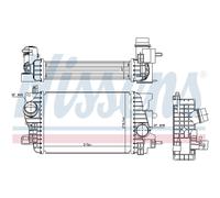 NISSENS 96197 Intercooler
