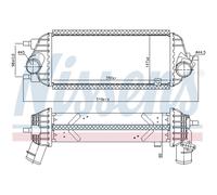 Intercooler Turbo-Cooler LLC Nissens per Hyundai IX35 Lm Kia Sportage Sl