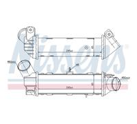 Intercooler Raffreddato ad Aria Alluminio per VW Caddy II Familiare Polo Variant