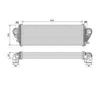 INTERCOOLER SCAMBIATORE PER JEEP GRAND CHEROKEE IV