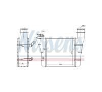 Intercooler Scambiatore Radiatore Per Audi A4 A6 8E0.145.805F 8E0.145.805S