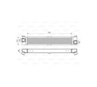 Intercooler Scambiatore Radiatore Per Citroën Jumper 0384-K1 384K1 E256094