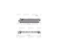 Intercooler Scambiatore Radiatore Per Ford C-Max II Focus III Galaxy Big Kuga I