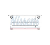Intercooler Scambiatore Radiatore Per MERCEDES Viano Vito NISSENS