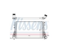 Intercooler Scambiatore Radiatore Per VW Cc Passat Sharan Tiguan 3C0.145.805.AD