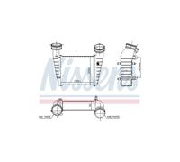 Intercooler Scambiatore Radiatore Per VW Passat 3B0.145.805D 8D0.145.805C