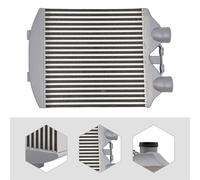 Intercooler Seat Sport Intercooler Intercooler in alluminio per Ibiza Mk4 VW Polo 9N3 Skoda Fabia LLK Turbo Cooler Argento