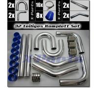 Intercooler Set di Montaggio Alluminio Tubo 51mm Turbo Compressore Prestazioni