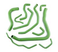 Intercooler Tubo Flessibile Kit Tubi Flessibili in Silicone per Radiatore, Liquido di Raffreddamento E Riscaldamento per Accord CB7 MK4 2.0 2.2 1990 1991 1992 1993(Verde)