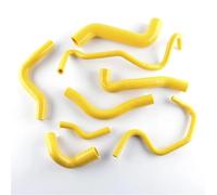 Intercooler Tubo Flessibile per A3 S3 TT MK1 1.8T 225 CV 2000-2006 Kit Tubi Flessibili Radiatore in Silicone per Liquido di Raffreddamento(Giallo)