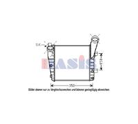 Intercooler Turbo Compatibile Per Porsche Cayenne 955 290X280X62
