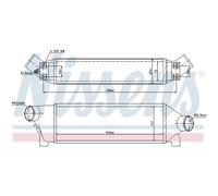 Intercooler Turbo-Cooler LLC Nissens per Ford Transit Bus Fd _ Col _ FS