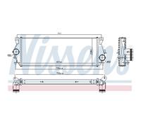 Intercooler Turbo-Cooler LLC Nissens per Land Rover Discovery II L318 Lt _