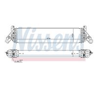 Intercooler Turbo-Cooler LLC Nissens per Mazda CX-5 Ke Gh Kf 3 Bm GJ Gl