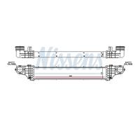 Intercooler Turbo-Cooler LLC Nissens per Mercedes-Benz W211 S211