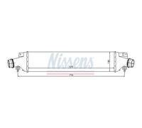 Intercooler Turbo-Cooler LLC Nissens per Opel Corsa D