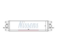 Intercooler Turbo-Cooler LLC Nissens per Opel Movano Pritsche/Telaio