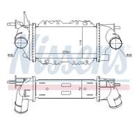 Intercooler Turbo-Cooler LLC Nissens per Opel Vectra B Caravan 31_J96 38_