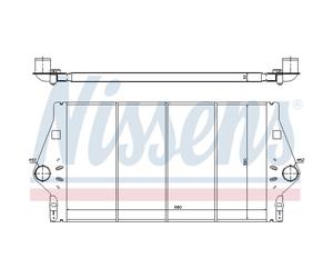 Intercooler Turbo-Cooler LLC Nissens per Renault Espace IV JK0/1_ Laguna