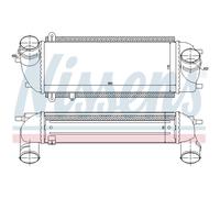 Intercooler Turbo LLC NISSENS Per KIA Sorento II XM Hyundai Santa Fé