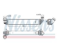 Intercooler Turbo LLC NISSENS Per Renault Scénic III JZ0/1_ Grand