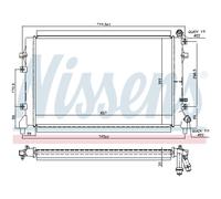 Intercooler Turbo NISSENS Per Seat Leon 1P1 Altea XL 5P5 5P8 5P2