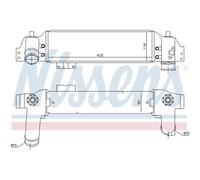 Intercooler Turbocompressore LLC NISSENS 96226