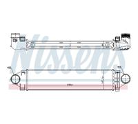 Intercooler Turbocompressore LLC NISSENS Per Ford S-Max WA6 Galaxy BA7