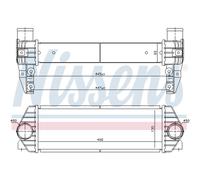Intercooler Turbocompressore LLC NISSENS Per Ford Tourneo Connect Transit P65