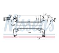 Intercooler Turbokühler In Alluminio Con Alette Saldato Adatto Per BMW X3 E83