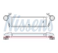 Intercooler Turbokühler In Alluminio Con Alette Saldato Adatto Per BMW X5 E53