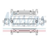 Intercooler Turbokühler LLC NISSENS Per Land Rover Discovery IV LA L319 LS