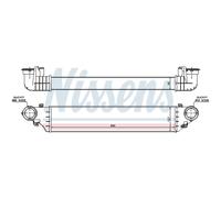 Intercooler Turbokühler LLC NISSENS Per Mercedes-Benz C-Class W203 S203