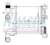 Intercooler Turbokühler LLC NISSENS Per Opel Astra H Caravan L35 Zafira B