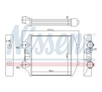 Intercooler Turbokühler LLC NISSENS Per Seat Ibiza III 6L1