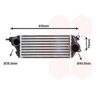 Intercooler Turbokühleraluminium Adatto A per Mini R50 R53