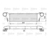 Valeo Intercooler 818618 per BMW X5 (E70/E53)