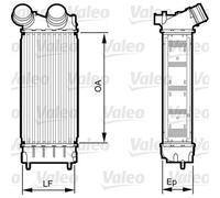 Intercooler Valeo per Citroen DS Peugeot